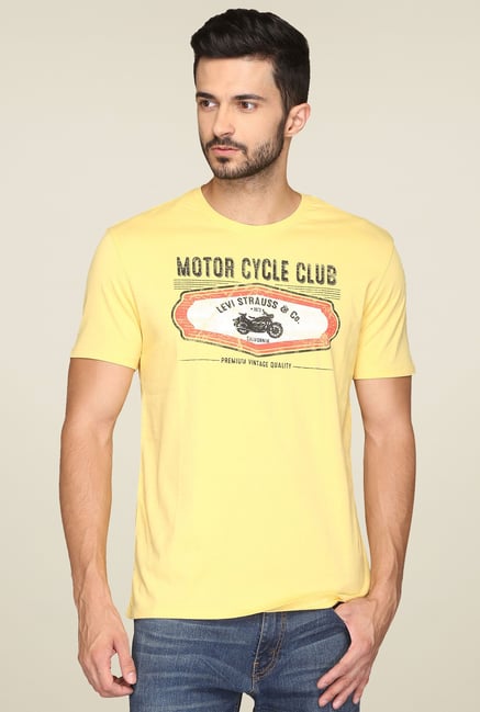 Levi's Yellow Short Sleeves T-Shirt Levi's Yellow Short Sleeves T-Shirt