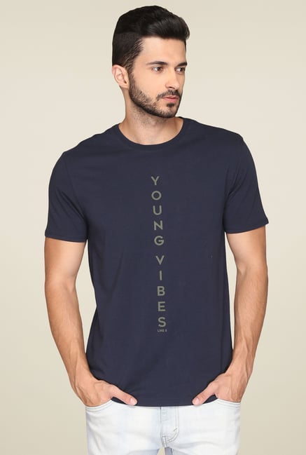 Levi's Navy Short Sleeves T-Shirt Levi's Navy Short Sleeves T-Shirt