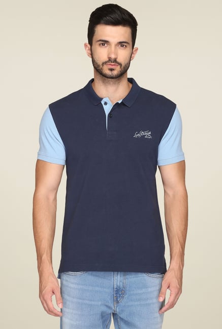 Levi's Navy Regular Fit Cotton T-Shirt Levi's Navy Regular Fit Cotton T-Shirt