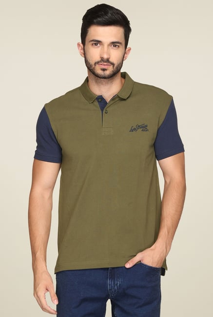 Levi's Olive Regular Fit T-Shirt Levi's Olive Regular Fit T-Shirt