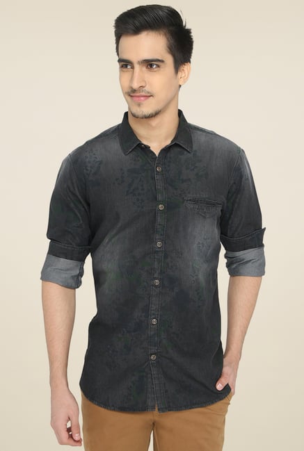 Jadeblue Black Full Sleeves Shirt Jadeblue Black Full Sleeves Shirt