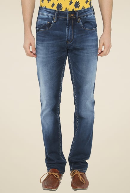 Greenfibre Dark Blue Slim Fit Jeans Greenfibre Dark Blue Slim Fit Jeans