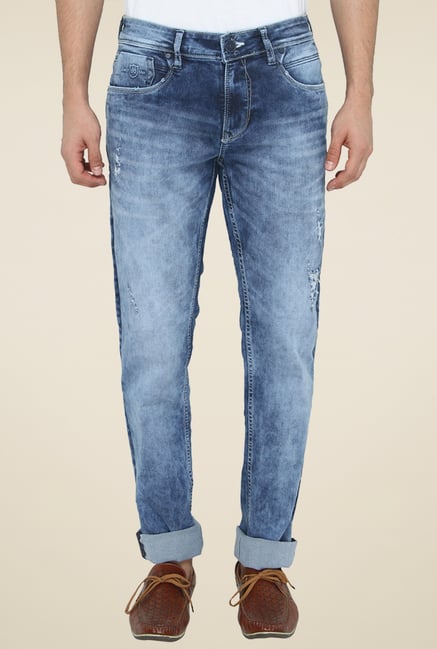 Greenfibre Light Blue Mid Rise Jeans Greenfibre Light Blue Mid Rise Jeans