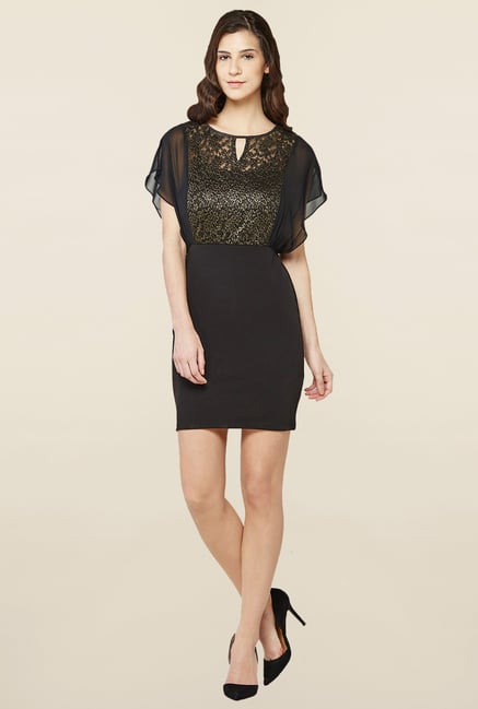 AND Black Lace Dress AND Black Lace Dress