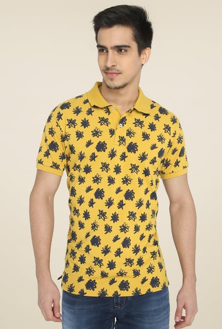 Greenfibre Yellow Floral T-Shirt Greenfibre Yellow Floral T-Shirt