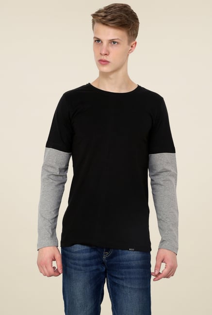 Rigo Black Slim Fit T-Shirt Rigo Black Slim Fit T-Shirt