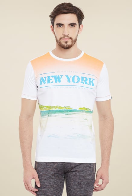 Duke White Regular Fit T-Shirt Duke White Regular Fit T-Shirt