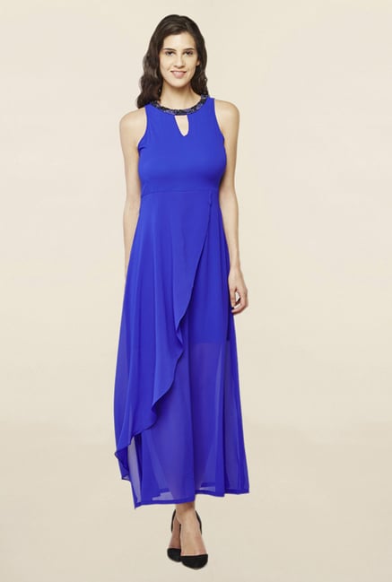 AND Blue Maxi Dress AND Blue Maxi Dress