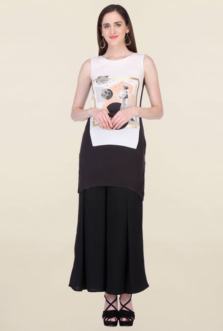 W White Printed Kurti W White Printed Kurti