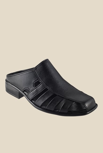 Metro Black Casual Sandals Metro Black Casual Sandals