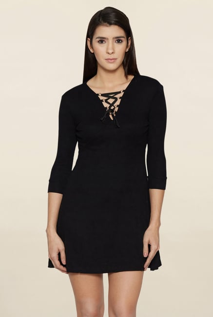 Globus Black Mini Dress Globus Black Mini Dress