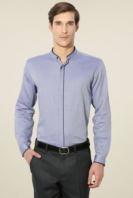 Van Heusen Lavender Regular Fit Shirt Van Heusen Lavender Regular Fit Shirt