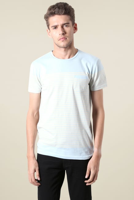 People Baby Baby Blue Striped T-Shirt People Baby Baby Blue Striped T-Shirt