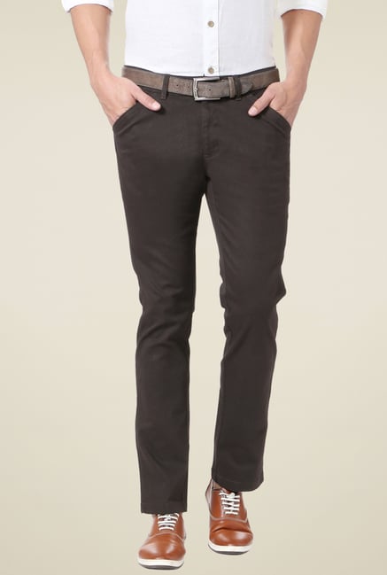 People Black Regular Fit Trousers People Black Regular Fit Trousers