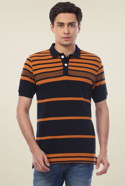 Van Heusen Navy Polo Regular Fit T-Shirt Van Heusen Navy Polo Regular Fit T-Shirt