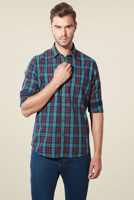 Van Heusen Multicolor Full Sleeves Shirt Van Heusen Multicolor Full Sleeves Shirt