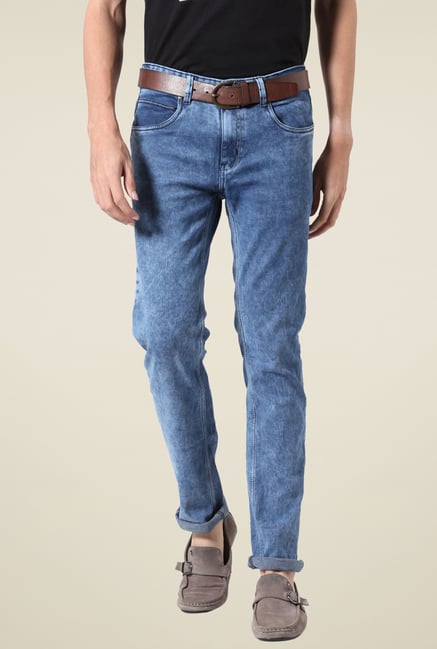 People Blue Acid Washed Jeans People Blue Acid Washed Jeans