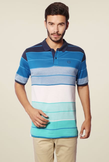 Van Heusen Multicolor Cotton Polo T-Shirt Van Heusen Multicolor Cotton Polo T-Shirt
