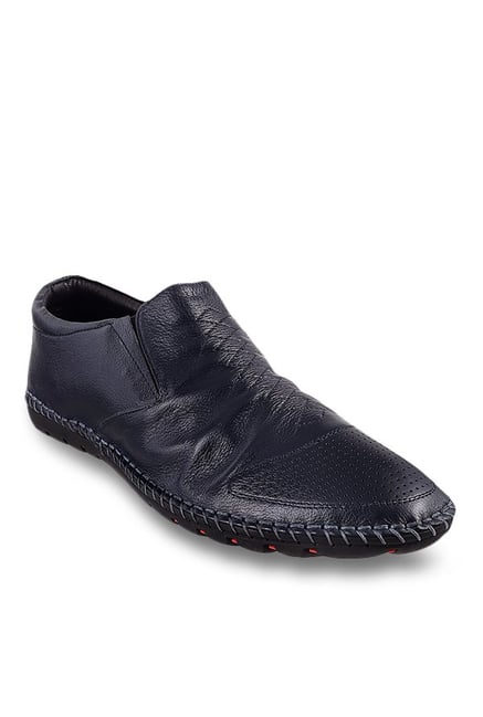 Metro Black Casual Slip-Ons Metro Black Casual Slip-Ons