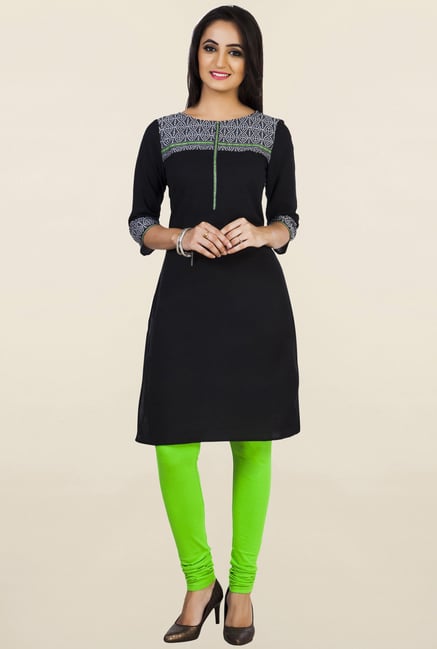Aurelia Black Embroidered Kurta Aurelia Black Embroidered Kurta