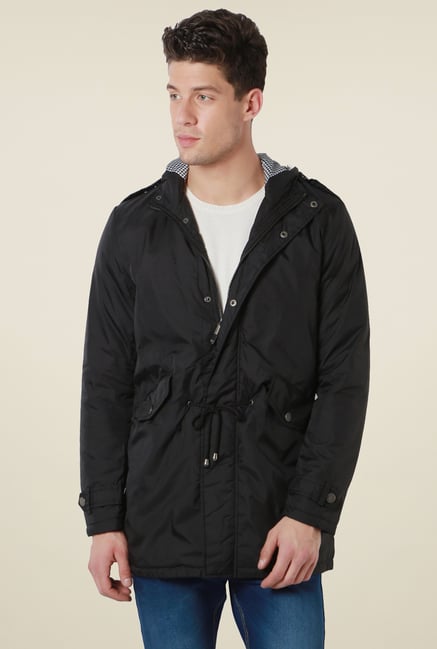 Peter England Black Full Sleeves Jacket Peter England Black Full Sleeves Jacket