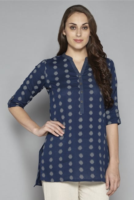 Utsa by Westside Indigo Printed Kurti Utsa by Westside Indigo Printed Kurti