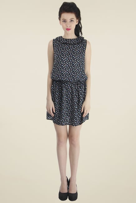 Pepe Jeans Black Regular Fit Dress Pepe Jeans Black Regular Fit Dress