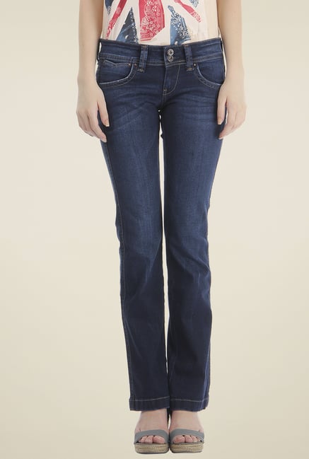 Pepe Jeans Dark Blue Low Rise Jeans Pepe Jeans Dark Blue Low Rise Jeans