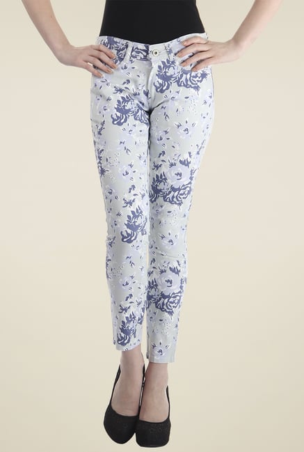 Pepe Jeans Light Blue Regular Fit Printed Jeans Pepe Jeans Light Blue Regular Fit Printed Jeans