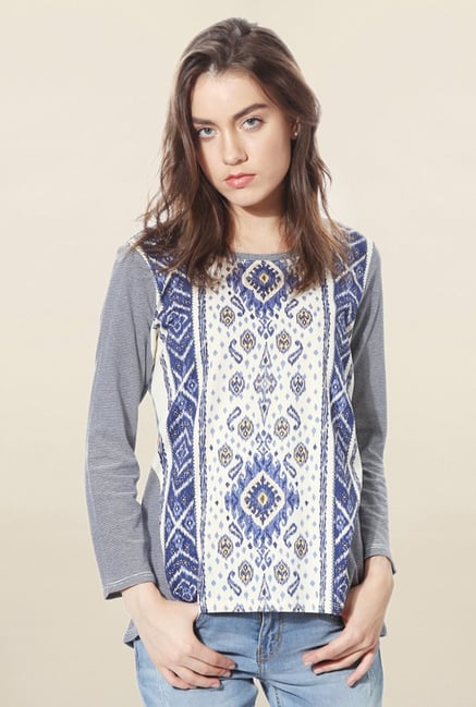 People White Printed Top People White Printed Top
