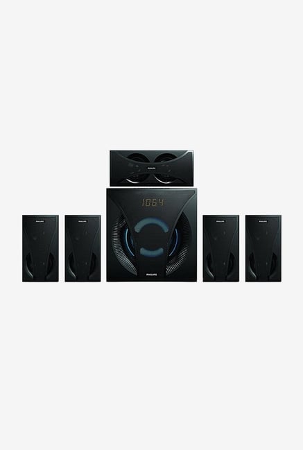 Philips SPA5220B 120 W 5.1 Channel Multimedia Speaker(Black) Philips SPA5220B 120 W 5.1 Channel Multimedia Speaker(Black)