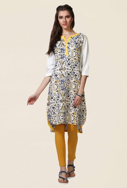 People White Printed Kurta People White Printed Kurta