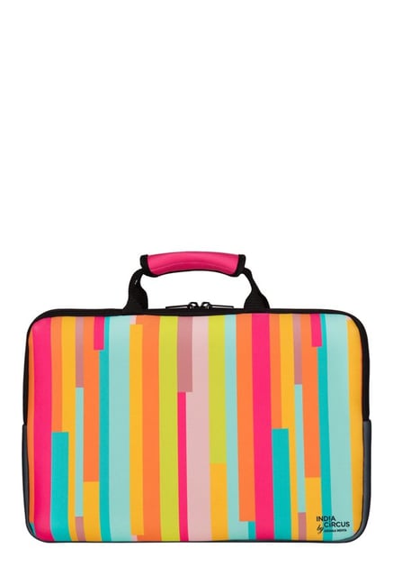 India Circus Life is a Blur Multicolor Printed Laptop Sleeve India Circus Life is a Blur Multicolor Printed Laptop Sleeve