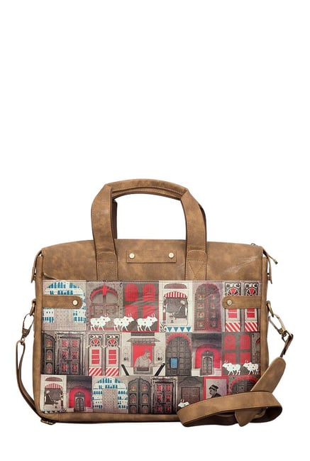 India Circus Doors of Mystical Wonder Grey Bag India Circus Doors of Mystical Wonder Grey Bag