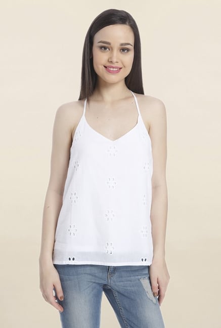 Only White Embroidered Top Only White Embroidered Top