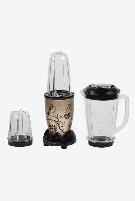 Wonderchef Nutri-blend 400 W 3 Jars Juicer Mixer Grinder(Champagne) Wonderchef Nutri-blend 400 W 3 Jars Juicer Mixer Grinder(Champagne)
