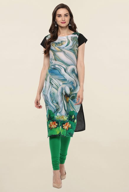 Ahalyaa Multicolor Cotton Kurti Ahalyaa Multicolor Cotton Kurti