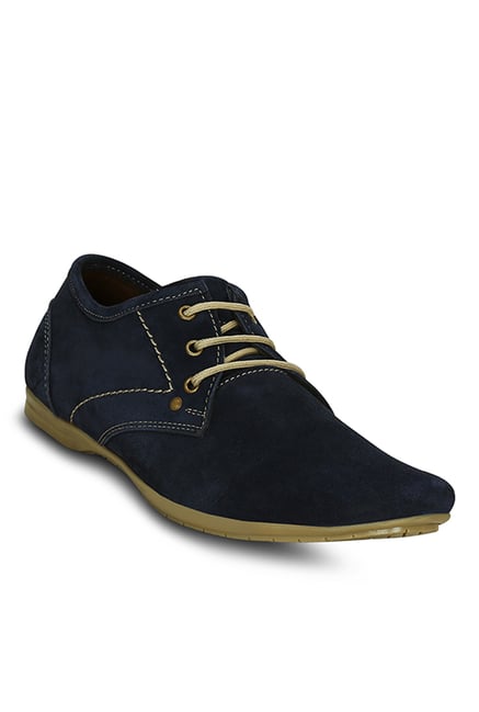 Get Glamr Geraro Navy Derby Shoes Get Glamr Geraro Navy Derby Shoes