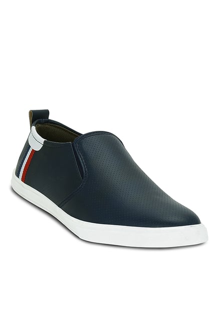 Get Glamr Telluri Navy Plimsolls Get Glamr Telluri Navy Plimsolls