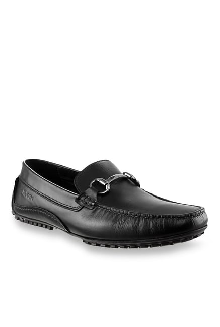 Ruosh Black Casual Loafers Ruosh Black Casual Loafers