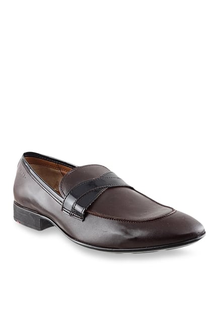 Ruosh Dark Brown Casual Slip-Ons Ruosh Dark Brown Casual Slip-Ons