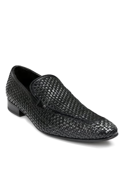 Ruosh Black Casual Slip-Ons Ruosh Black Casual Slip-Ons