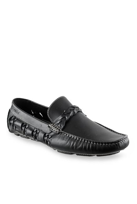 Ruosh Black Casual Loafers Ruosh Black Casual Loafers