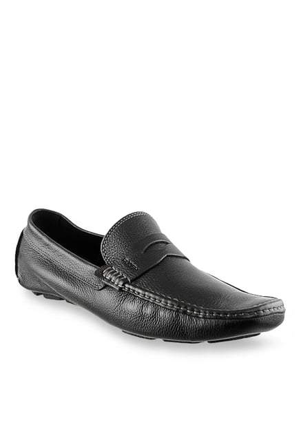 Ruosh Black Casual Loafers Ruosh Black Casual Loafers