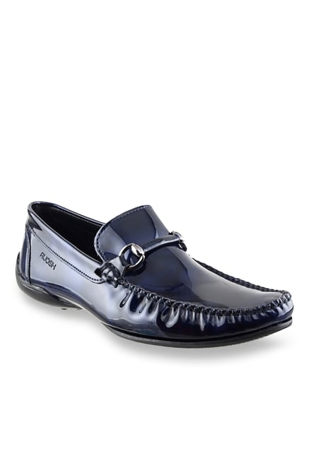 Ruosh Navy Casual Loafers Ruosh Navy Casual Loafers