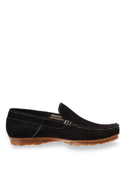 Ruosh Black Casual Loafers Ruosh Black Casual Loafers