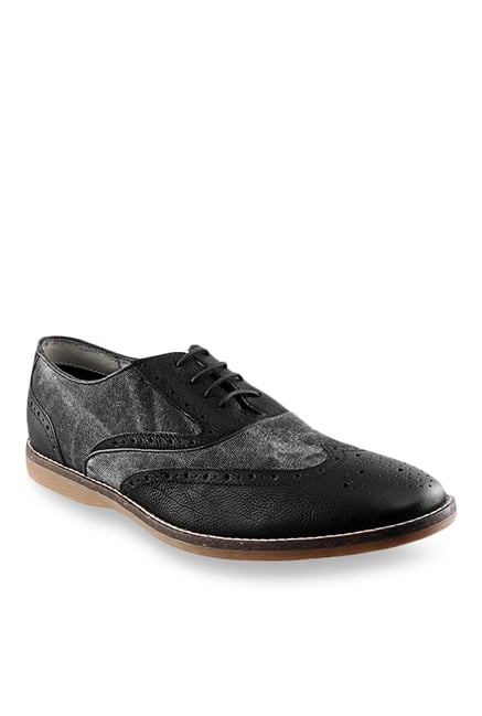 Ruosh Black Brogue Shoes Ruosh Black Brogue Shoes