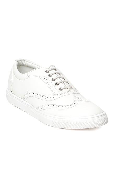 Bruno Manetti White Brogue Shoes Bruno Manetti White Brogue Shoes