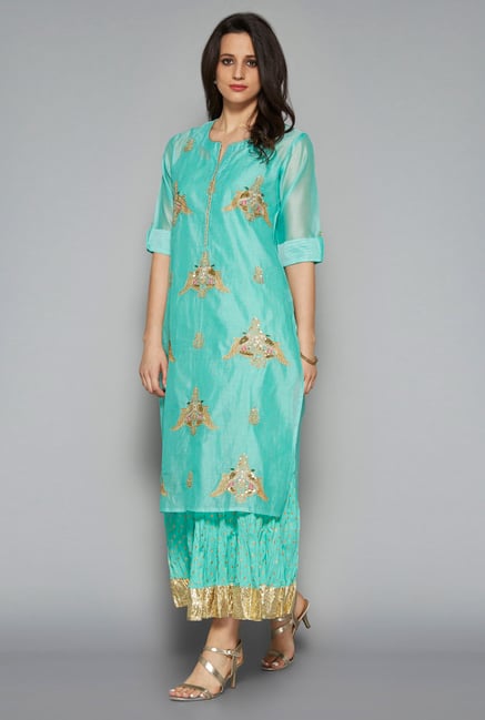 Vark by Westside Turquoise Ethnic Set Vark by Westside Turquoise Ethnic Set