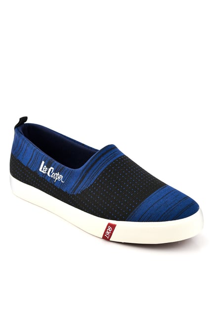 Lee Cooper Black & Navy Plimsolls Lee Cooper Black & Navy Plimsolls